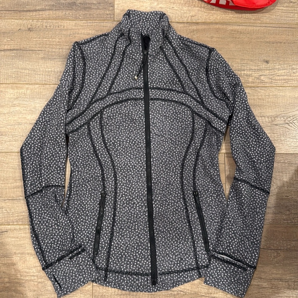 lululemon athletica Black and White define jacket